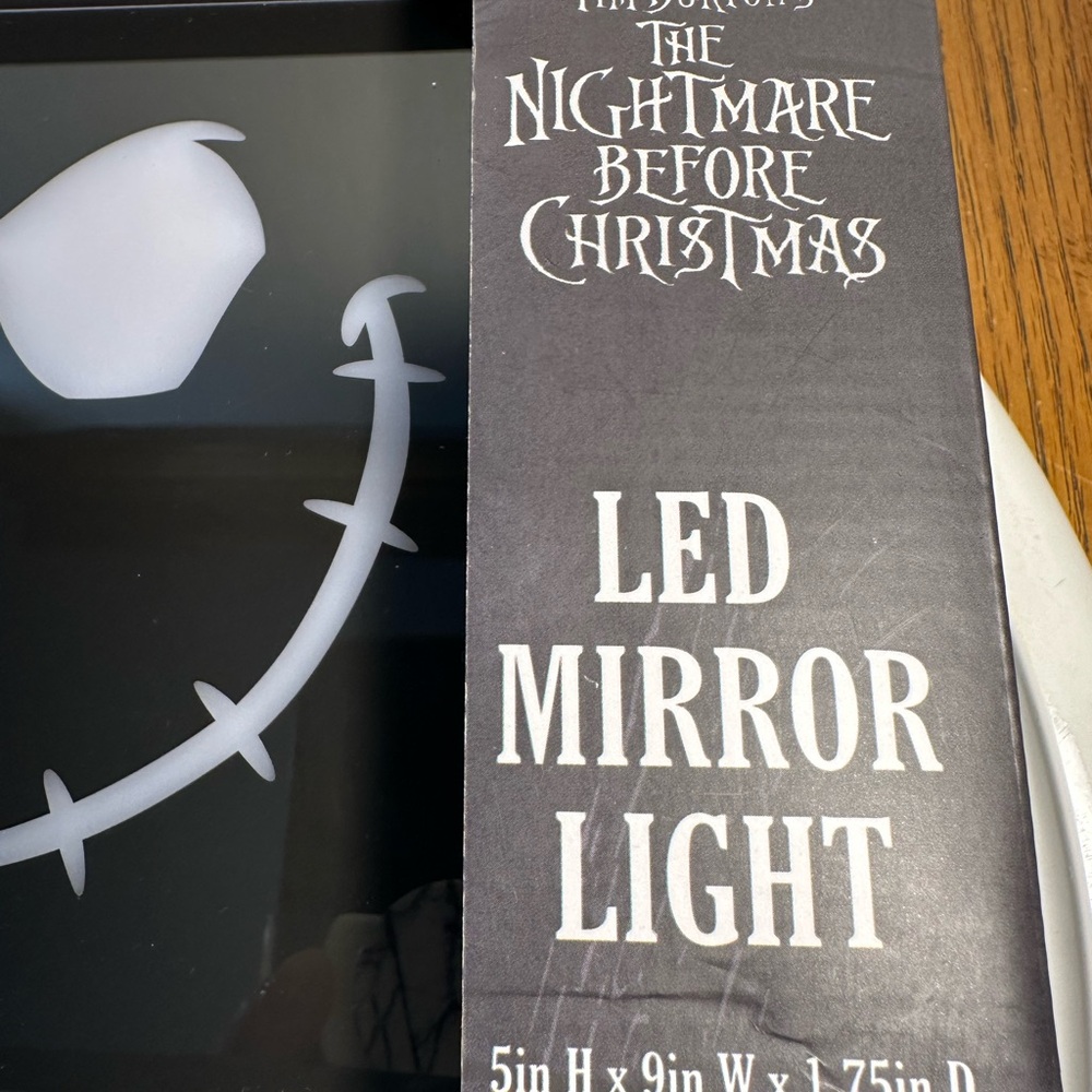 🆕Bundle of Nightmare Before Christmas LED Neon Light & Mirror Light - Picture 8 of 13